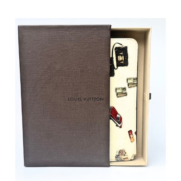 Louis Vuitton Vernis Stickers Zippy Wallet – Rare Limited Edition – Authentic - Picture 2 of 9